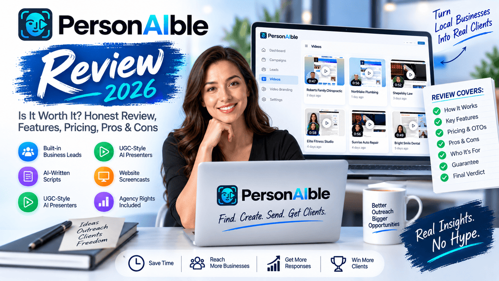 PersonAIble Review 2026 covering features, pricing, OTOs, pros and cons, guarantee and final verdict
